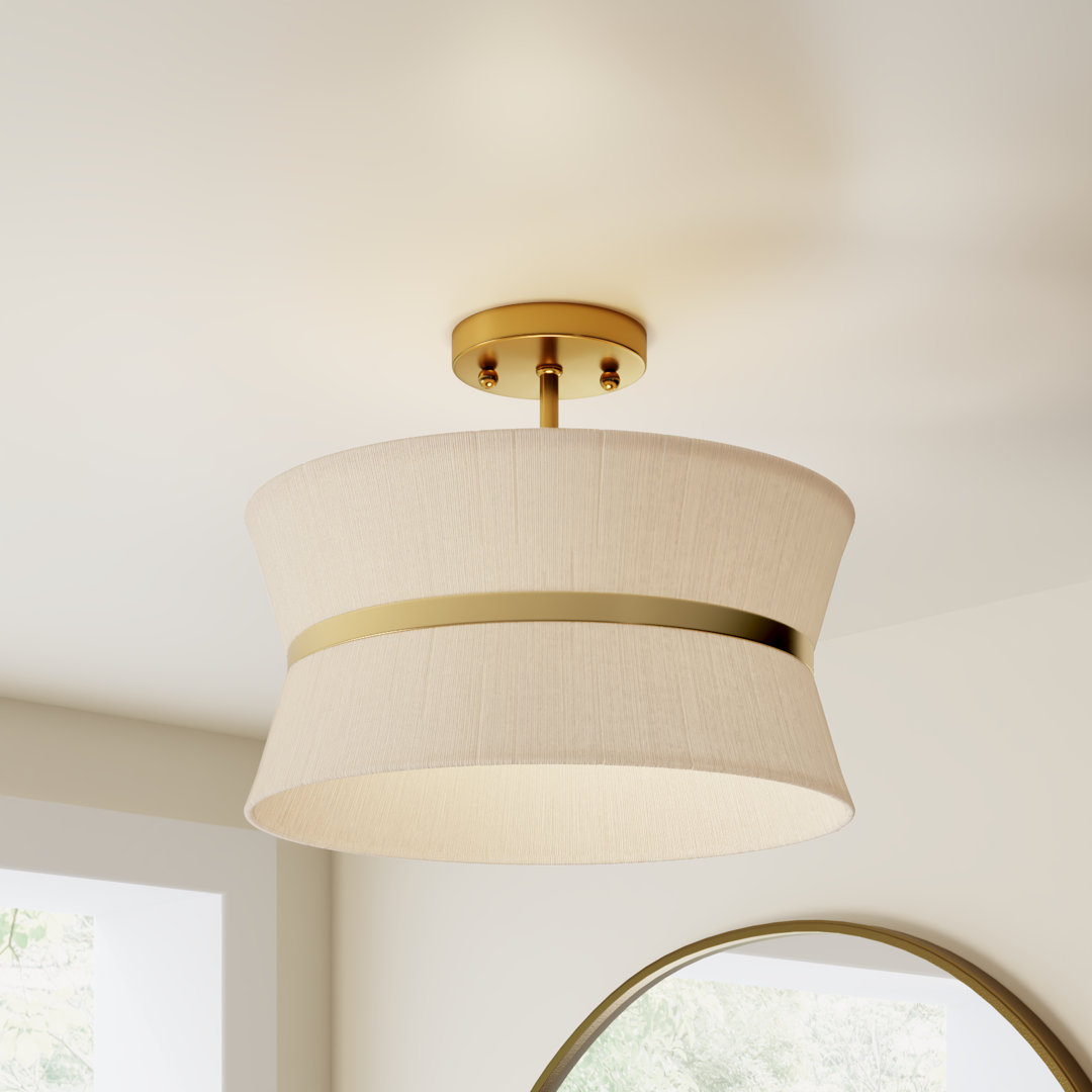 Abbington Rope Semi Flush Mount